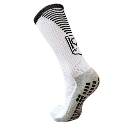 Chaussettes antidérapantes MC Protech blanc