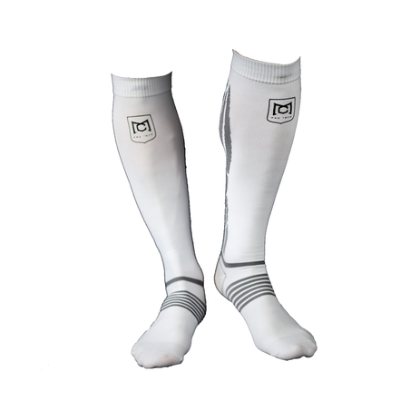 Chaussettes de compression MC Protech blanc