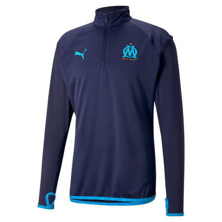 Sweat zippé OM Fleece bleu foncé 2020/21