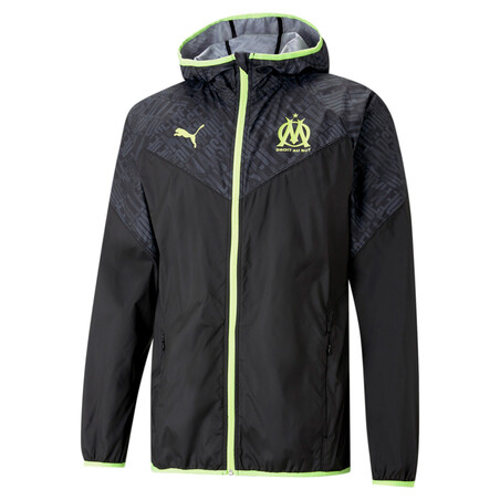 Coupe vent OM noir jaune 2020/21