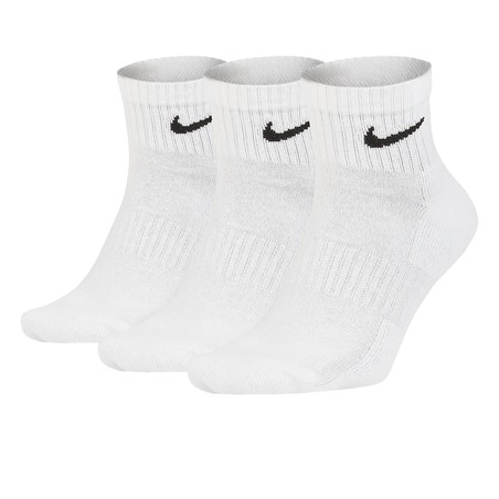 Pack 3 paires de chaussettes Nike basses blanc