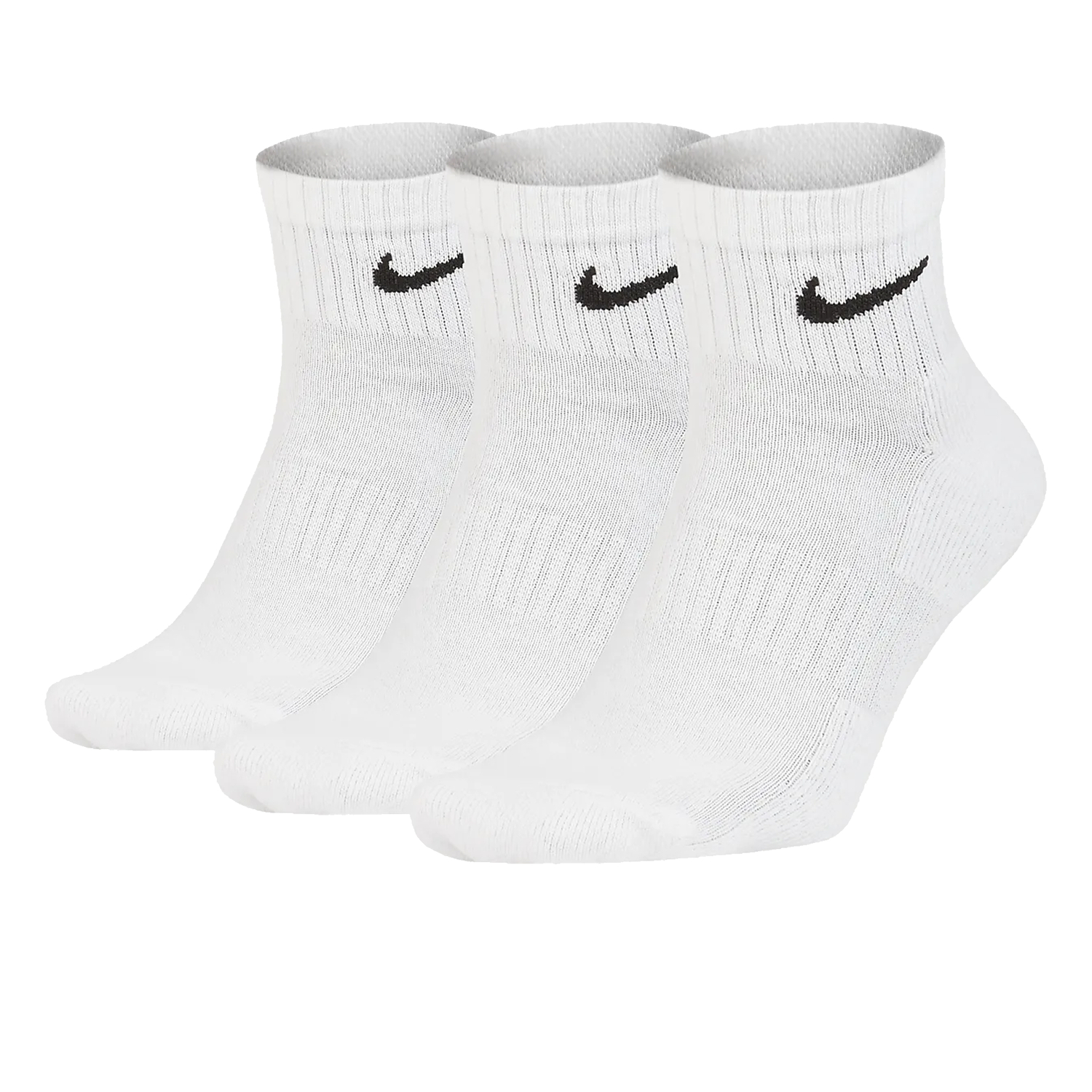 Pack 3 paires de chaussettes Nike basses blanc sur