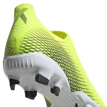adidas X GHOSTED.3 LaceLess FG jaune