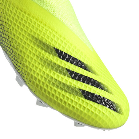 adidas X GHOSTED.3 junior LaceLess FG jaune