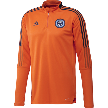 Sweat zippé New York City FC orange 2020/21