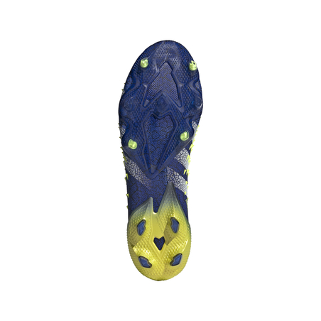 adidas Predator Freak + FG montante bleu jaune