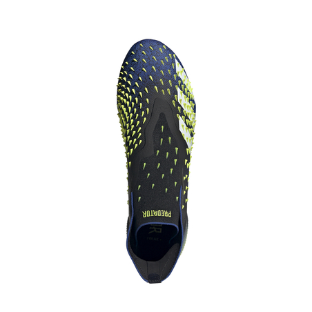 adidas Predator Freak + FG montante bleu jaune