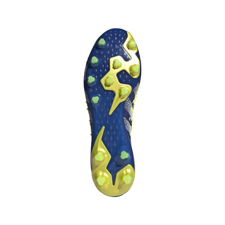 adidas Predator Freak + AG montante bleu jaune