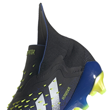 adidas Predator Freak + AG montante bleu jaune