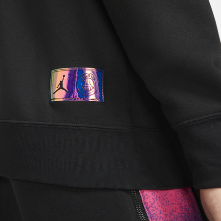 Sweat à capuche PSG Jordan noir violet 2020/21