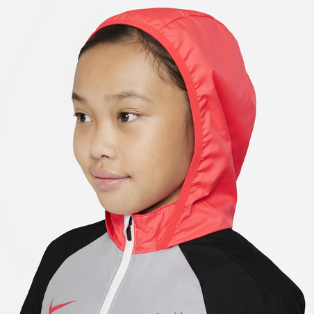 Veste imperméable junior Liverpool Air Max gris rouge 2020/21