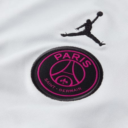 Sweat zippé PSG Jordan gris rose 2020/21