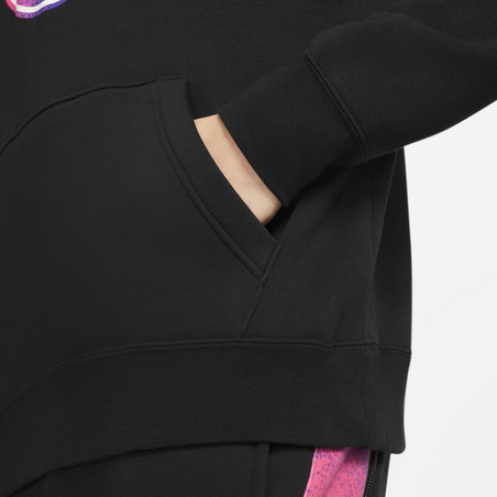 Sweat à capuche PSG Jordan noir violet 2020/21