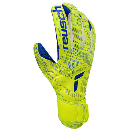 Gants gardien Reusch Pure Contact Fusion jaune bleu