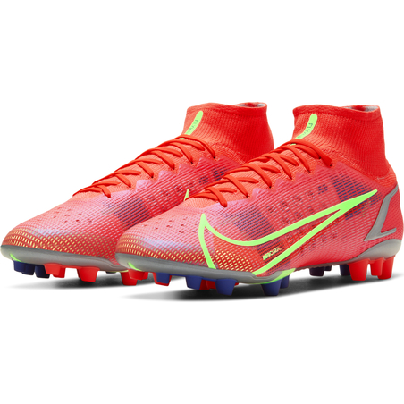 Nike Mercurial Superfly 8 Elite AG rouge