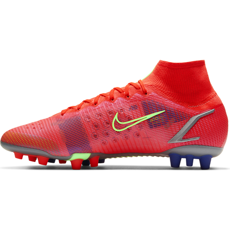 Nike Mercurial Superfly 8 Elite AG rouge
