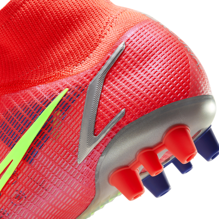 Nike Mercurial Superfly 8 Elite AG rouge