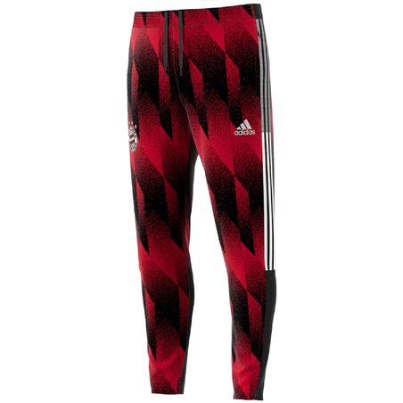 Pantalon survêtement Bayern Munich AOP rouge noir 2020/21