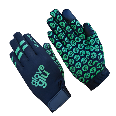 Gants joueurs GloveGlu noir vert