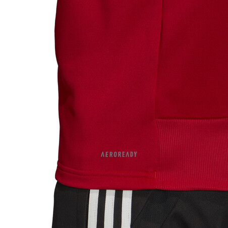 Sweat zippé à capuche Algérie rouge 2020