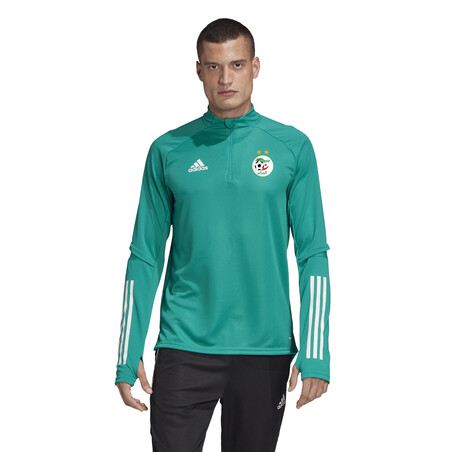 Sweat zippé Algérie vert 2020