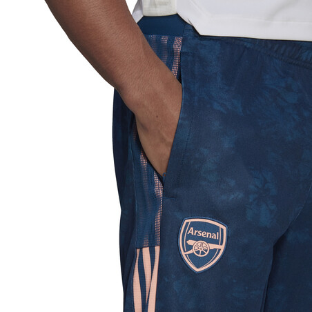 Pantalon survêtement Arsenal AOP bleu rose 2020/21