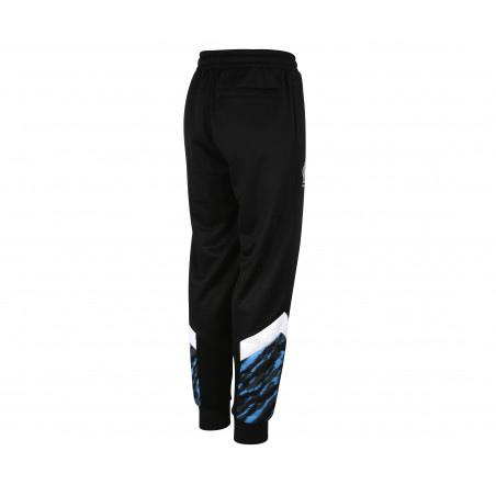 Pantalon survêtement OM Iconic noir bleu 2020/21