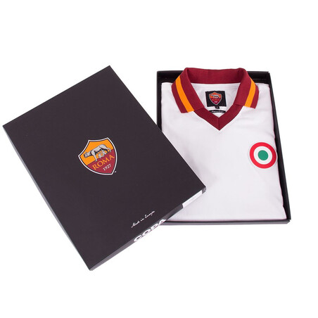 Maillot Copa AS Roma extérieur 1980 - 81 Rétro