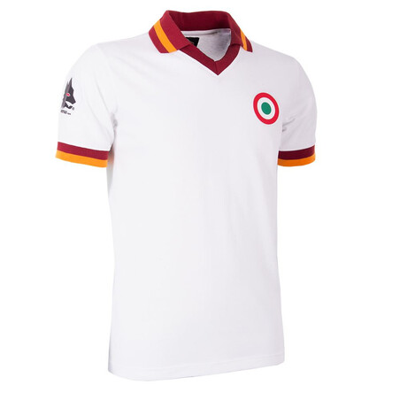 Maillot Copa AS Roma extérieur 1980 - 81 Rétro