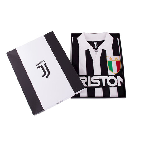 Maillot Copa Juventus domicile 1984 - 85 Rétro