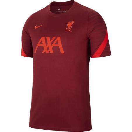 Maillot entraînement Liverpool Strike rouge 2021/22