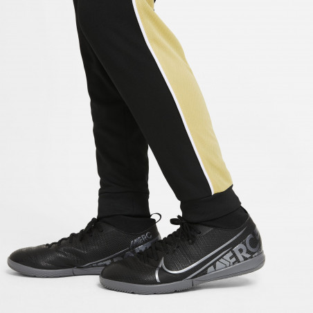 Pantalon survêtement junior Nike Academy noir or