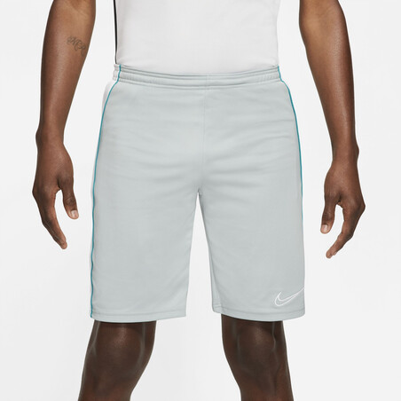 Short entraînement Nike Academy gris bleu