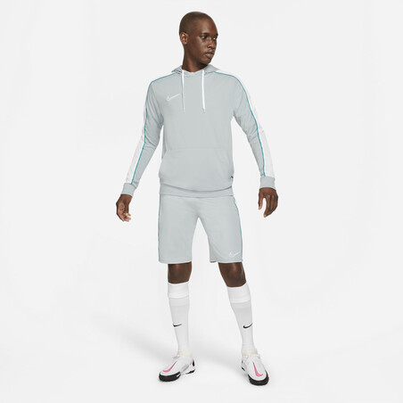 Short entraînement Nike Academy gris bleu