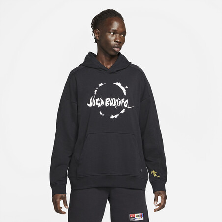 Sweat à capuche Nike Joga Bonito noir