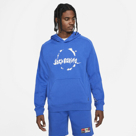 Sweat à capuche Nike Joga Bonito bleu