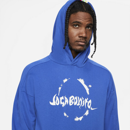 Sweat à capuche Nike Joga Bonito bleu