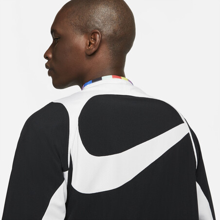 Veste survêtement Nike "Joga Bonito" microfibre noir blanc