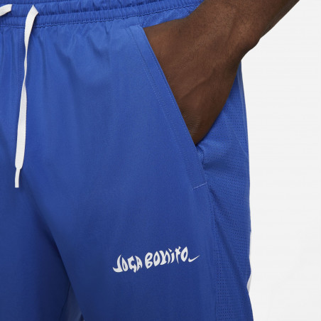 Pantalon survêtement Nike "Joga Bonito" microfibre bleu blanc