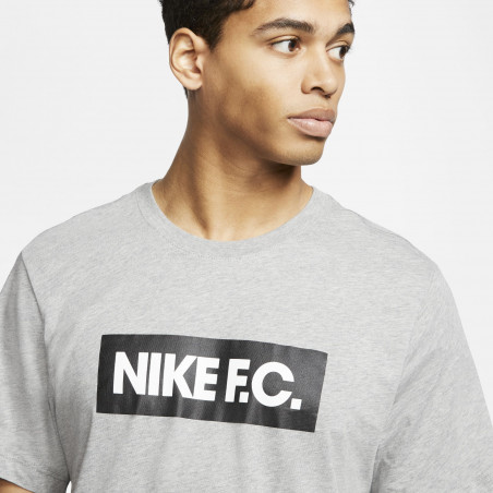 T-shirt Nike F.C. gris