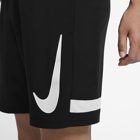 Short entraînement Nike Academy GX noir blanc