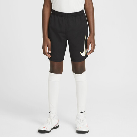 Short entraînement junior Nike Academy GX noir blanc