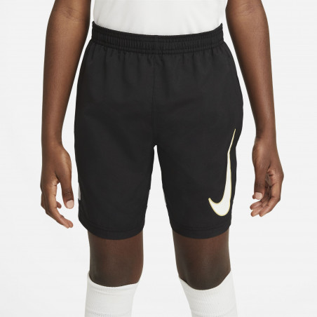 Short entraînement junior Nike Academy GX noir blanc