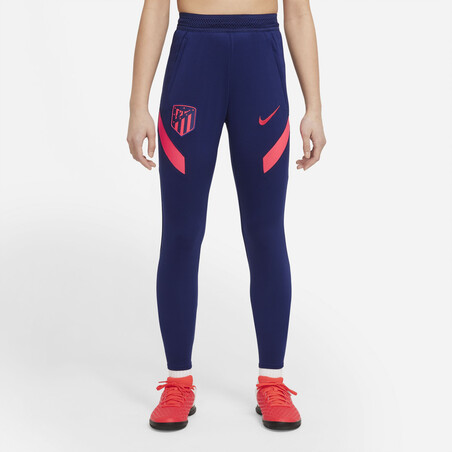 Pantalon survêtement junior Atlético Madrid Strike bleu rouge 2021/22