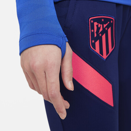 Sweat zippé junior Atlético Madrid Strike bleu rouge 2021/22