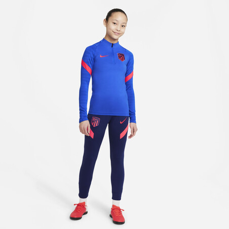 Sweat zippé junior Atlético Madrid Strike bleu rouge 2021/22