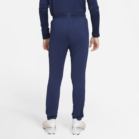Pantalon survêtement junior Tottenham Strike bleu jaune 2021/22