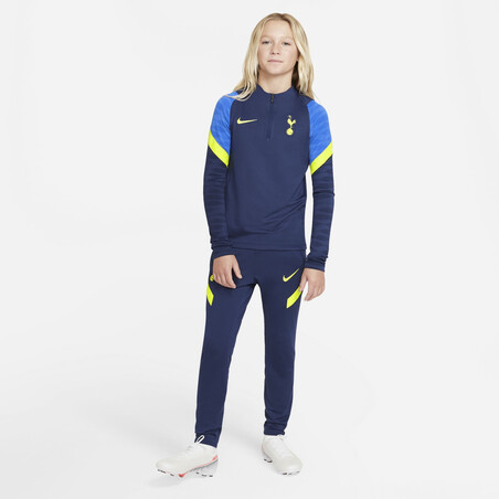 Pantalon survêtement junior Tottenham Strike bleu jaune 2021/22