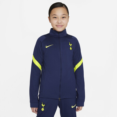 Ensemble survêtement junior Tottenham bleu jaune 2021/22