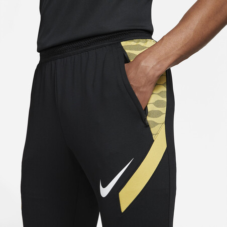 Pantalon survêtement Nike Strike noir or